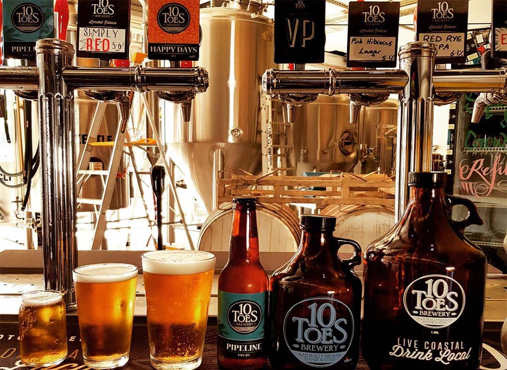 <b>10 Toes Brewery Sunshine Coast Australie - Équipement de brasserie 20HL par TIANTAI</b>